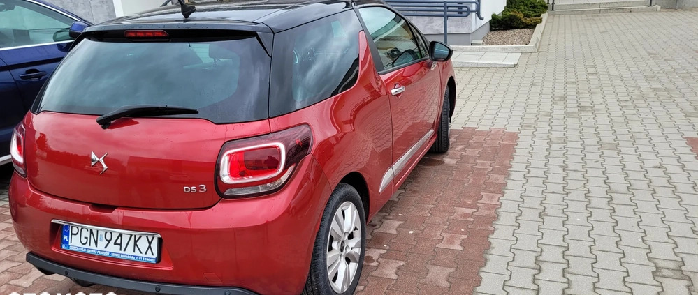 Citroen DS3 cena 31500 przebieg: 122000, rok produkcji 2015 z Pobiedziska małe 29